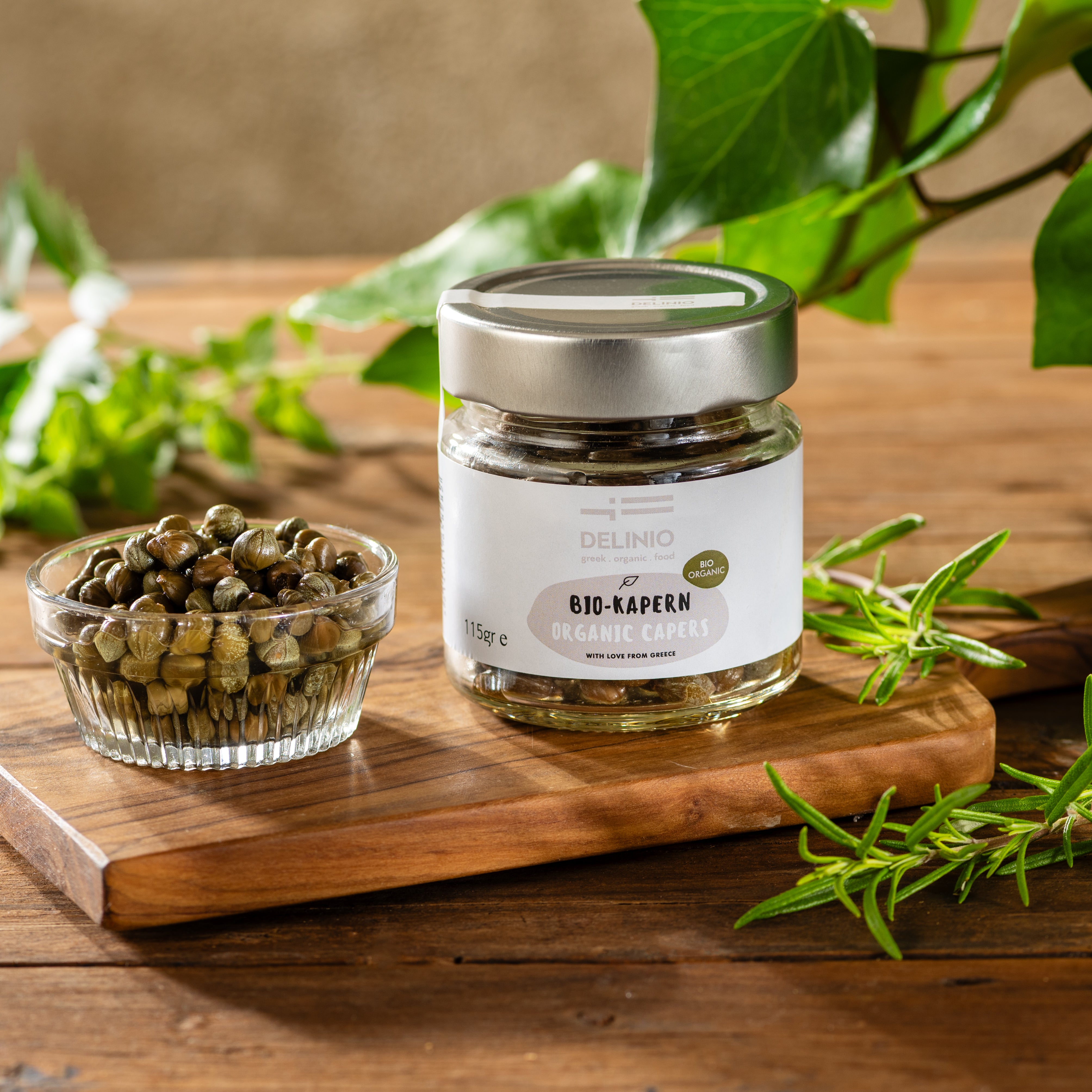 Kapern, Bio ( nur ) in Meersalz, 115 gr
