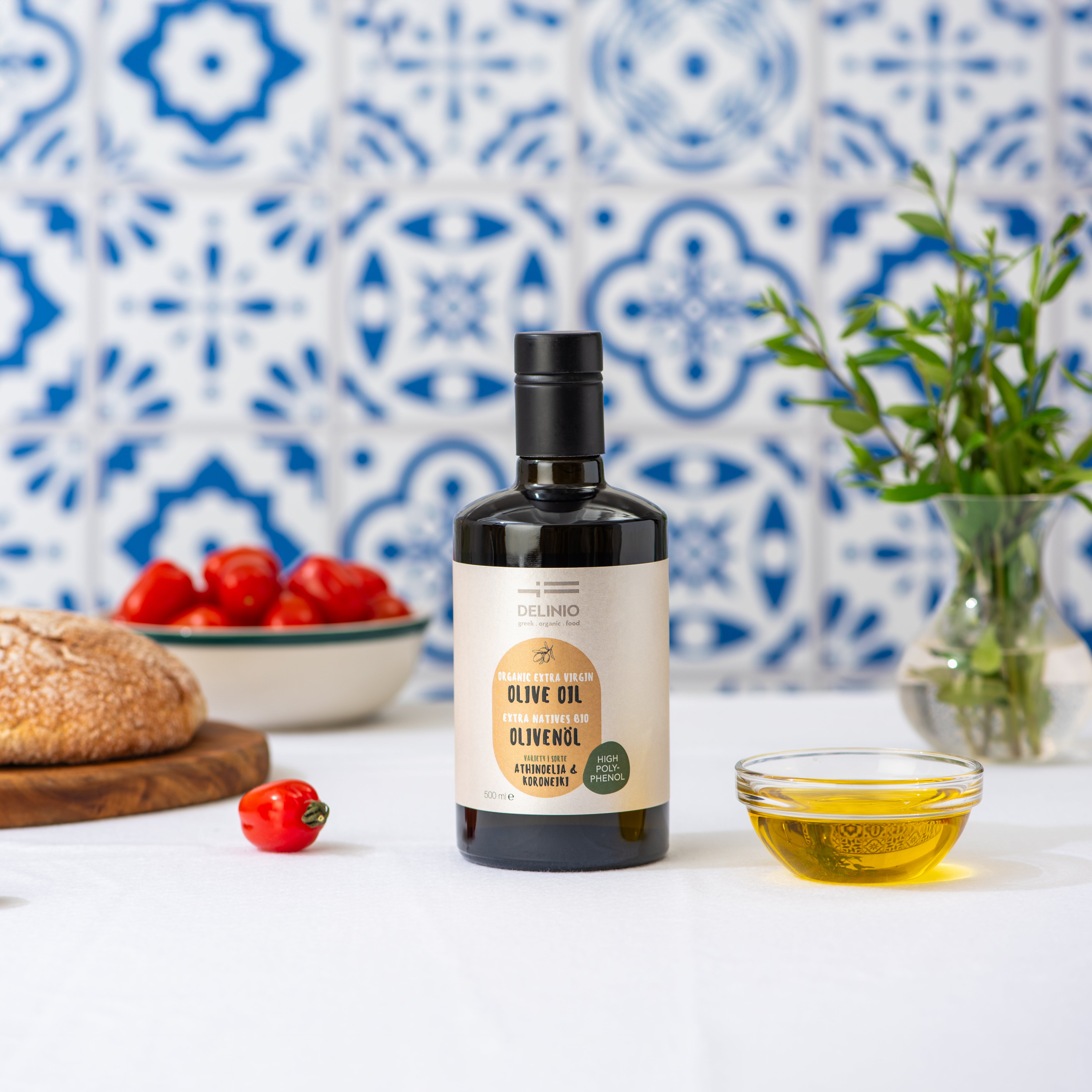 High Polyphenol Premium Bio Olivenöl - Ernte Oktober 2024