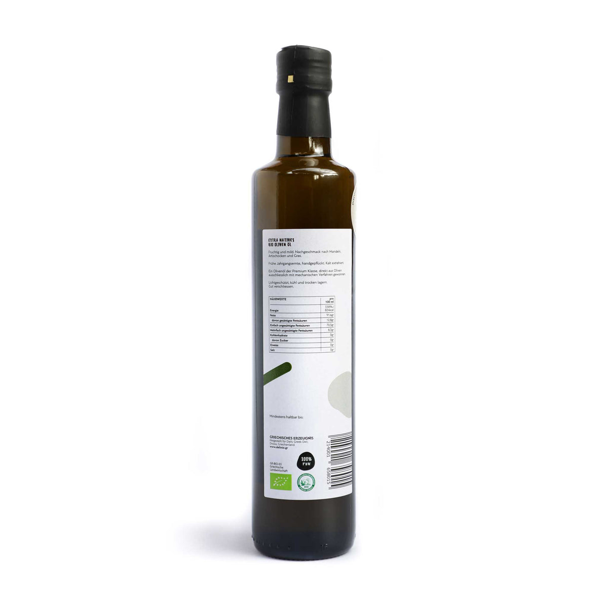 Extra Natives Bio Olivenöl Manaki, 500 ml