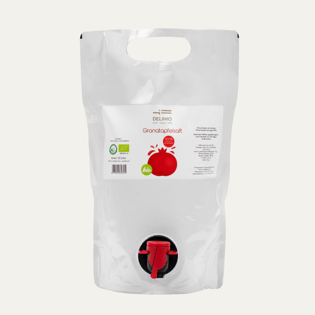 Grantatapfelsaft, 1,5 l bag in the box, BIO
