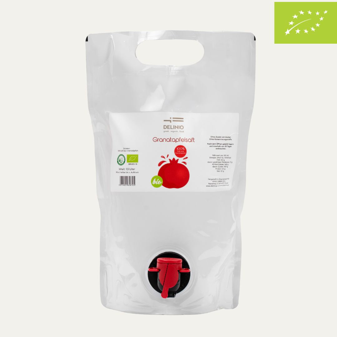 Grantatapfelsaft, 1,5 l bag in the box, BIO