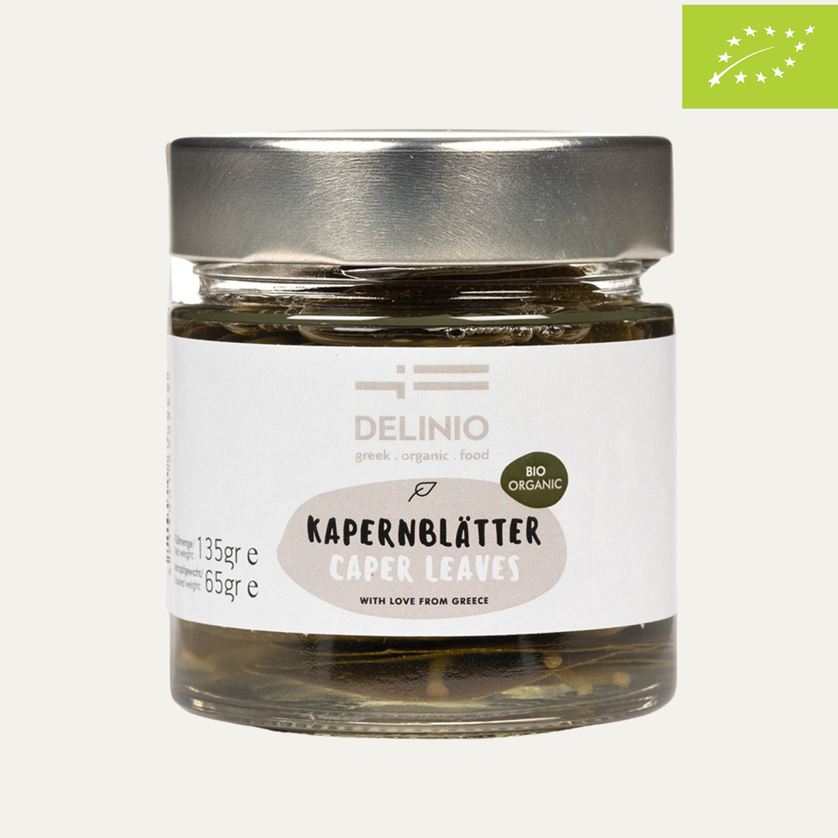Kapernblätter, Bio, 135 gr