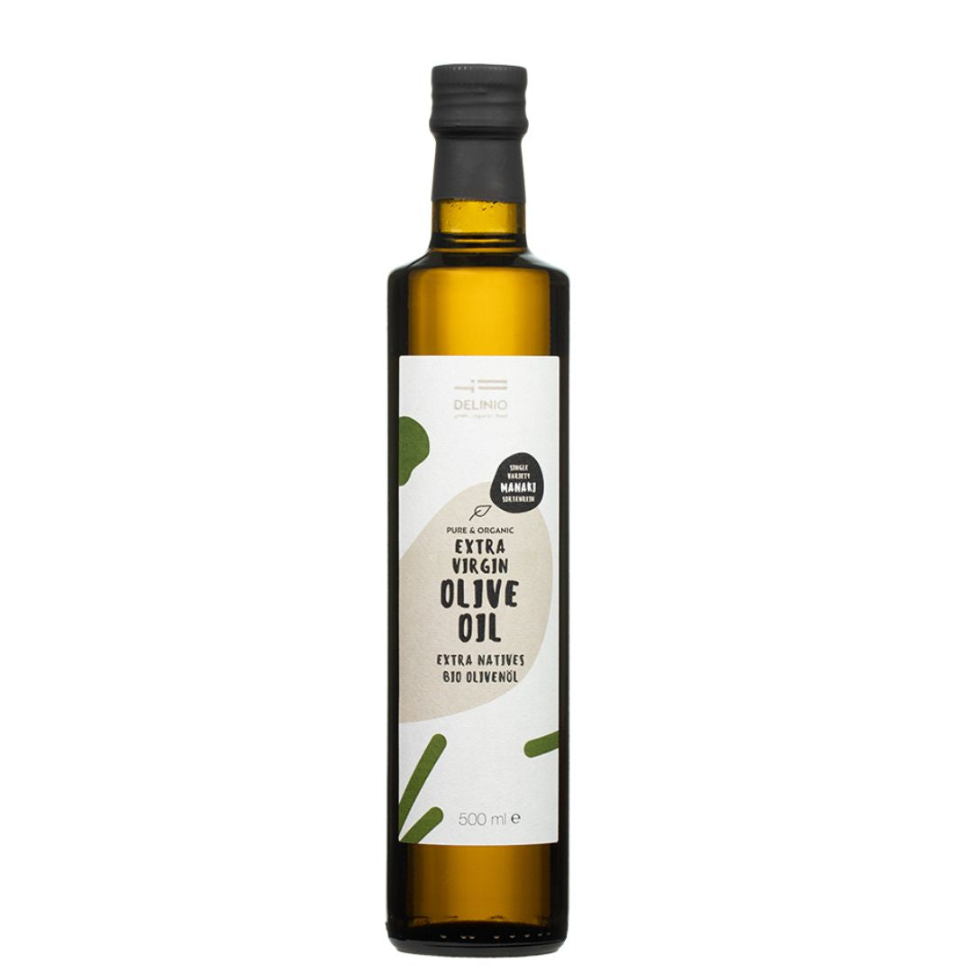 Extra Natives Bio Olivenöl, MANAKI, 500ml - Early harverst Oktober 2024