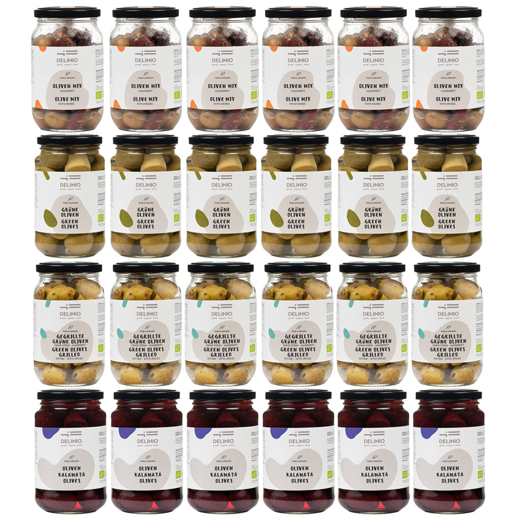 XXXXL - 24er Bio Oliven Paket