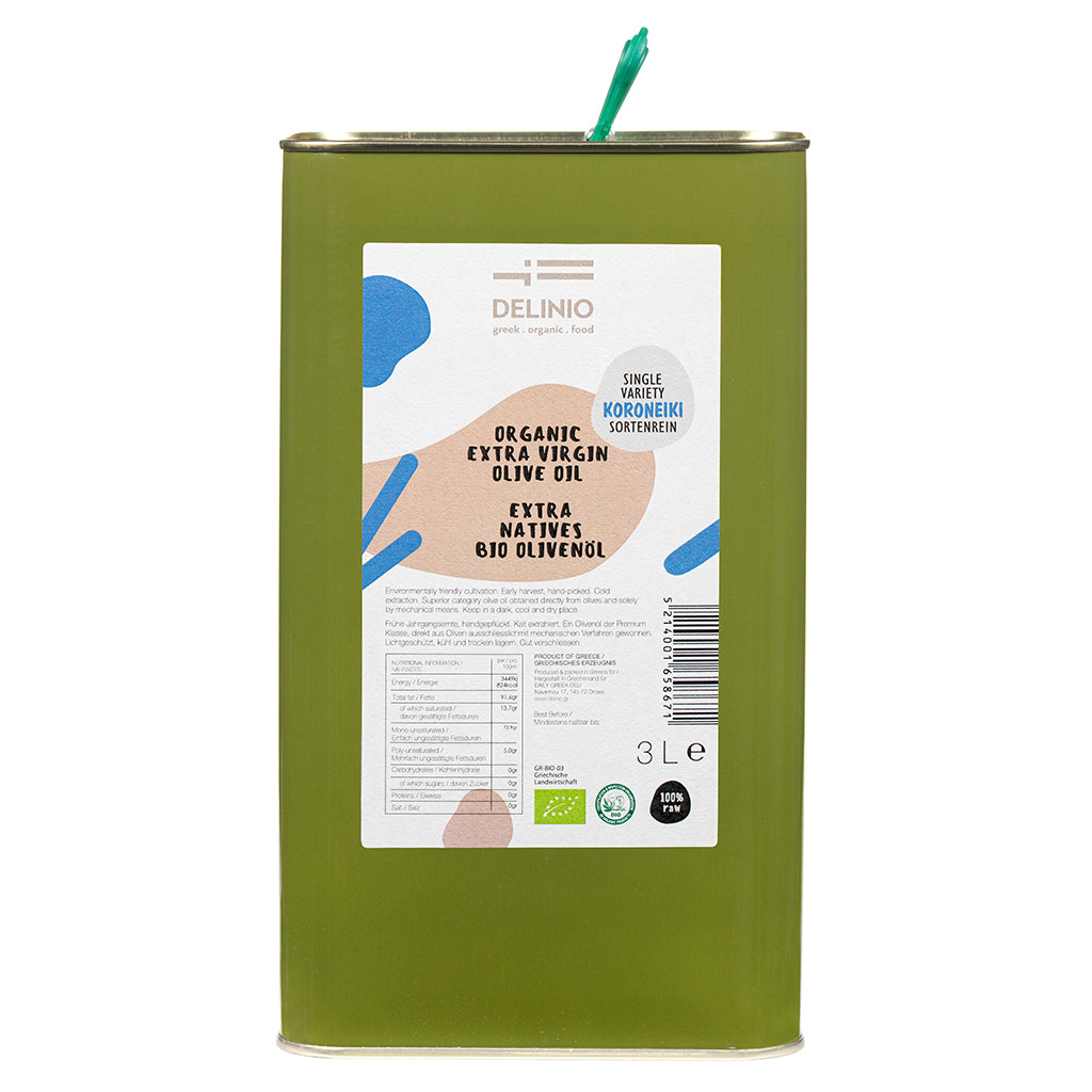 Extra Natives Bio Olivenöl, KORONEIKI, 250 ml