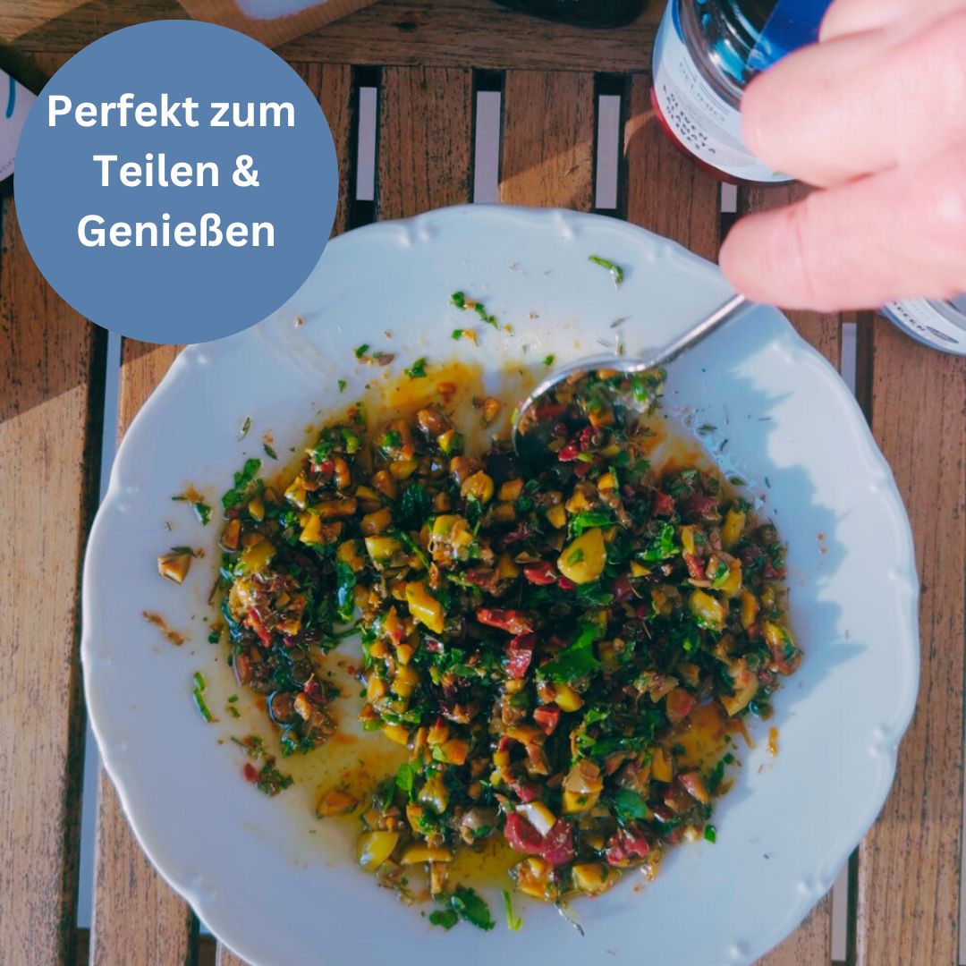Sommer-Salat Oliven & Kapern Set