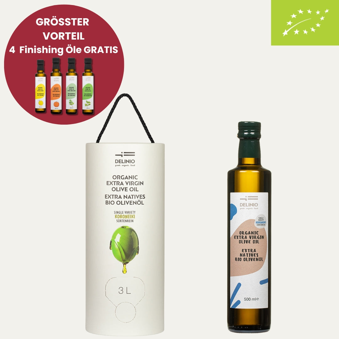DELINIO Bio-Olivenöl-TUBE-Set