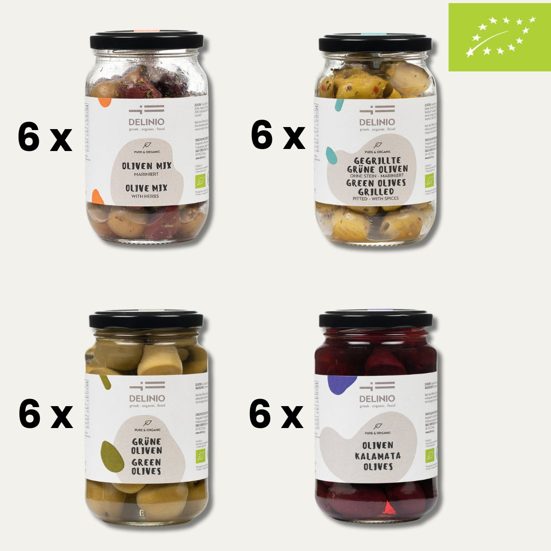 XXXXL - 24er Bio Oliven Paket