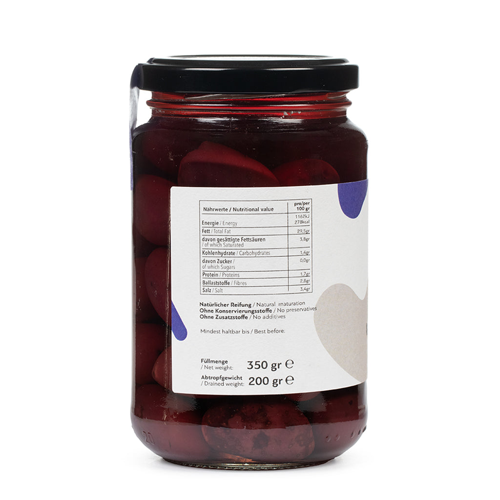 Kalamata Bio - Oliven, 370 gr Glas